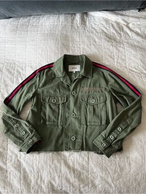 Pistola Camilo Cropped Military Jacket